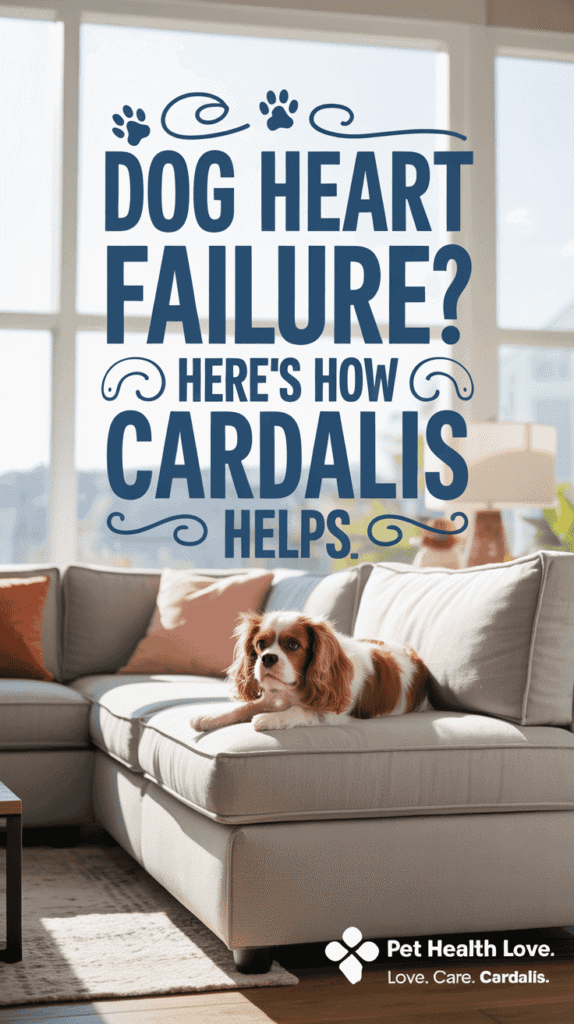 dog heart failure? here's how cardalis can help