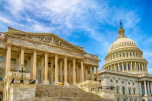 government shutdown - United States Capitol building, Washington DC, USA