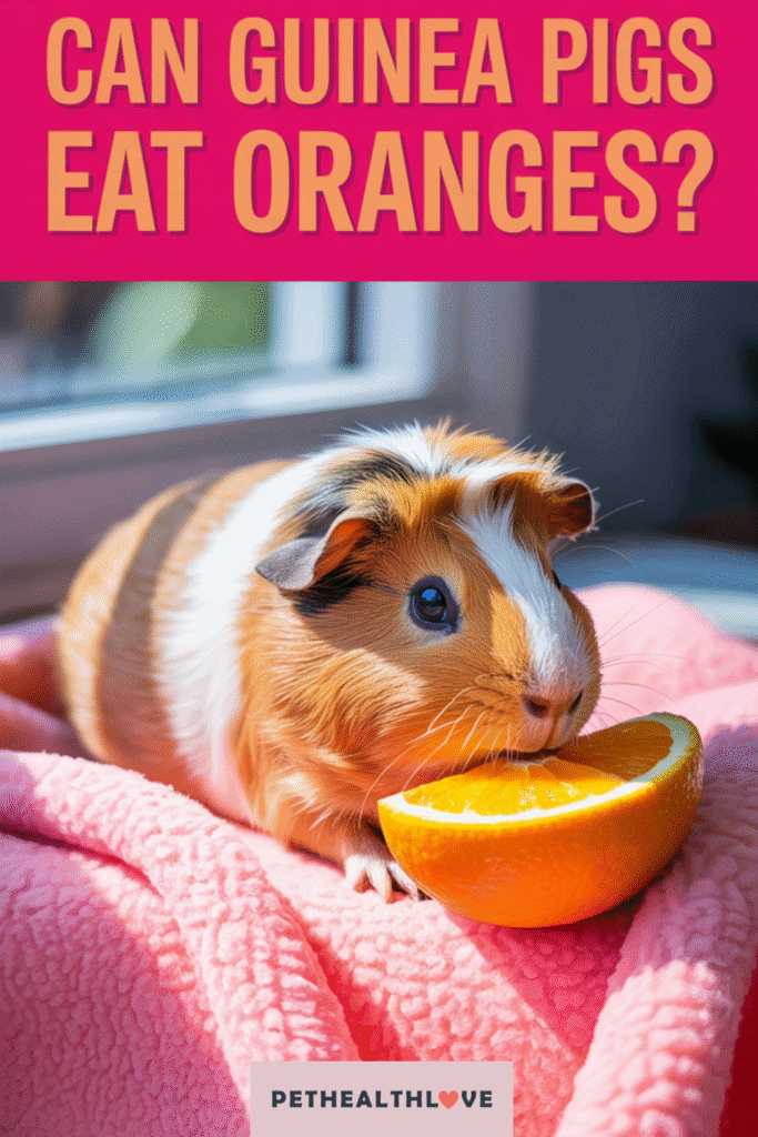 can guinea pigs eat oranges