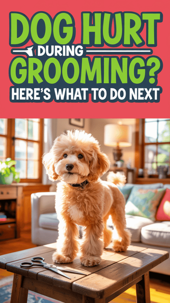 dog grooming accidents