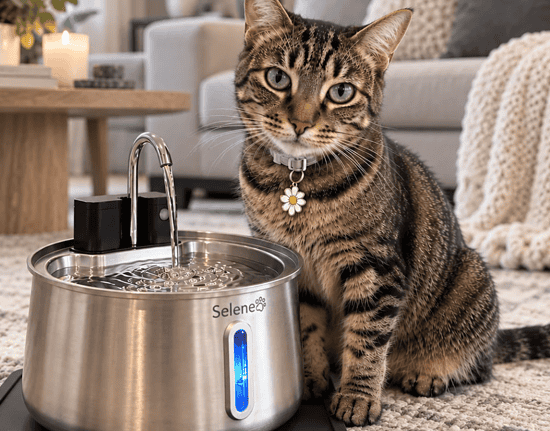 cat water fountain