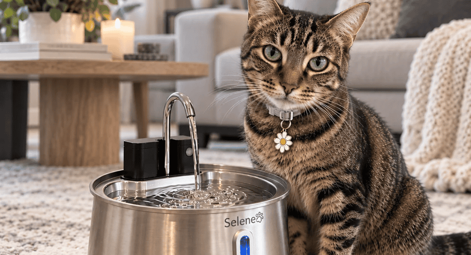 cat water fountain