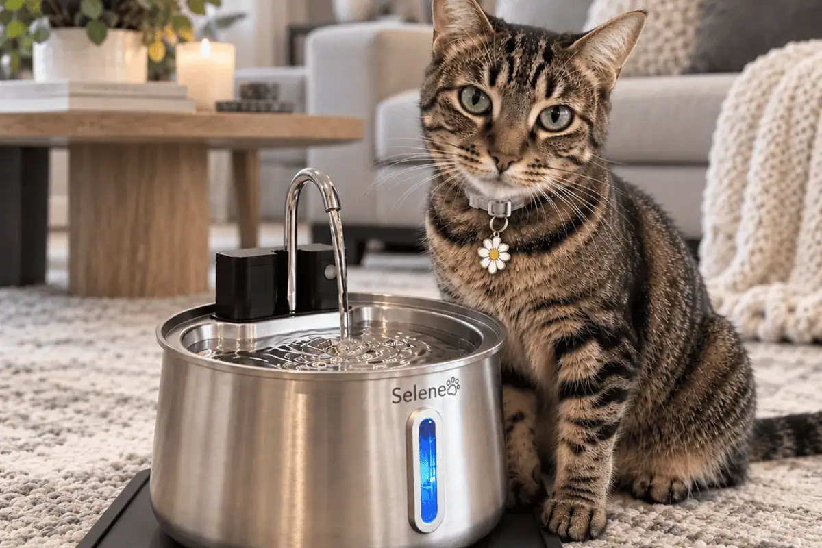 cat water fountain